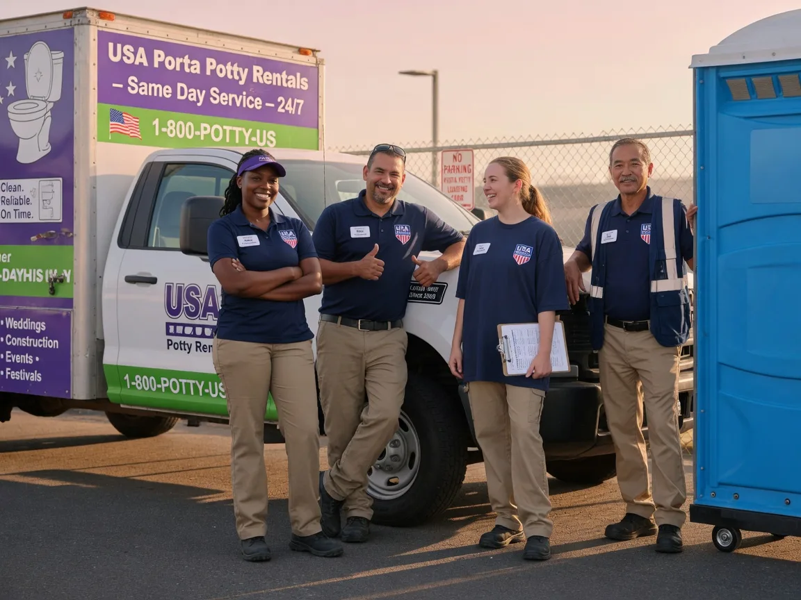 Porta Potty Rental company in Scottsburg, VA
